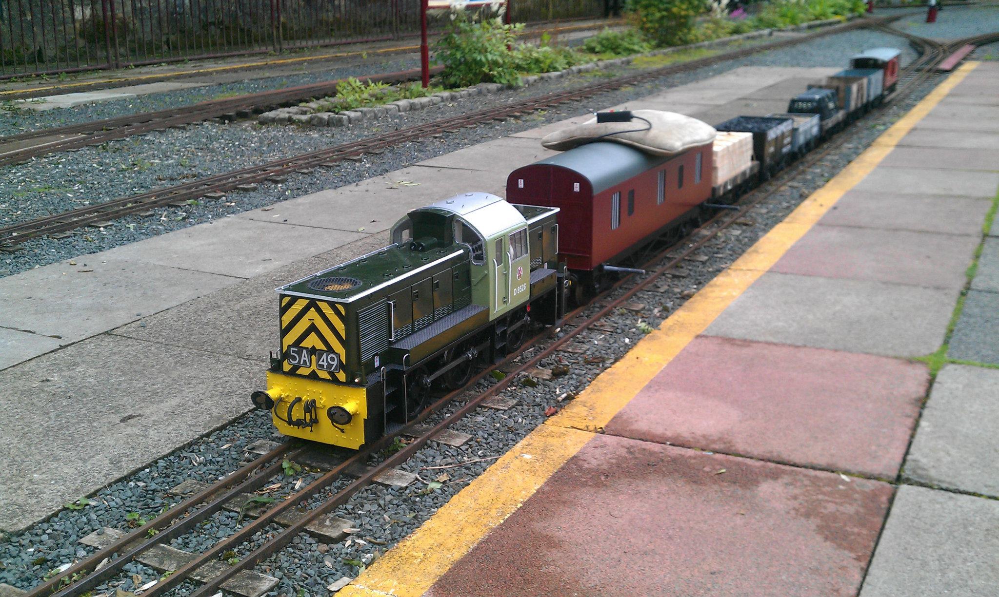 Class 14 Teddy Bear miniature locomotive