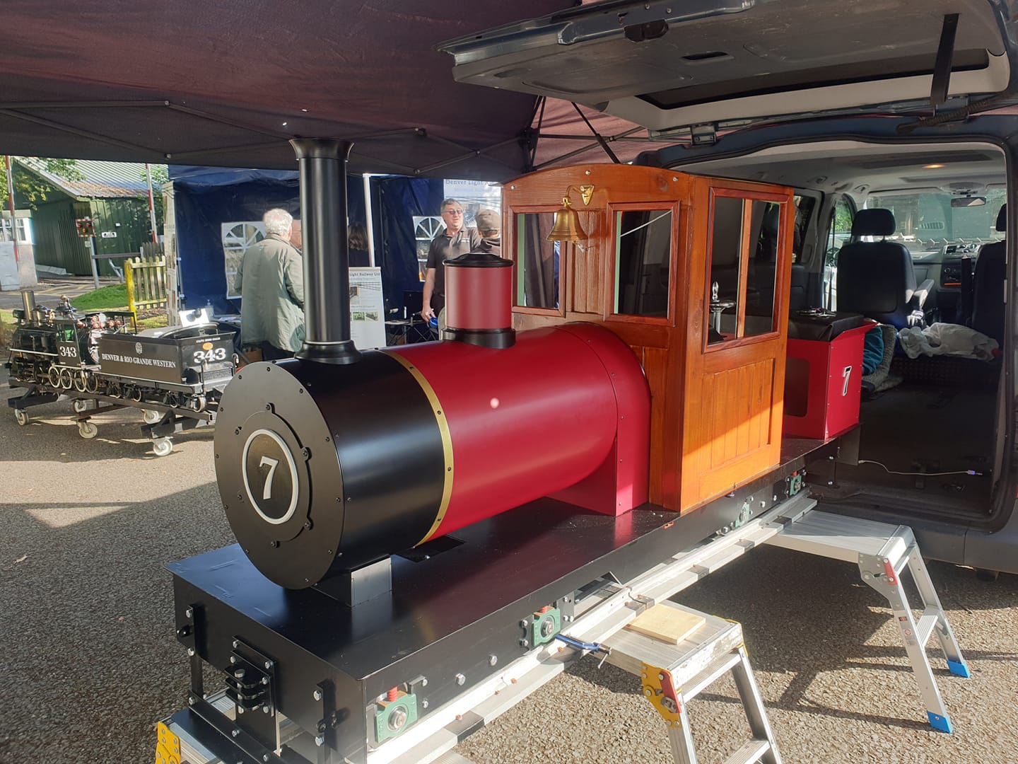 Timber Creek miniature locomotive