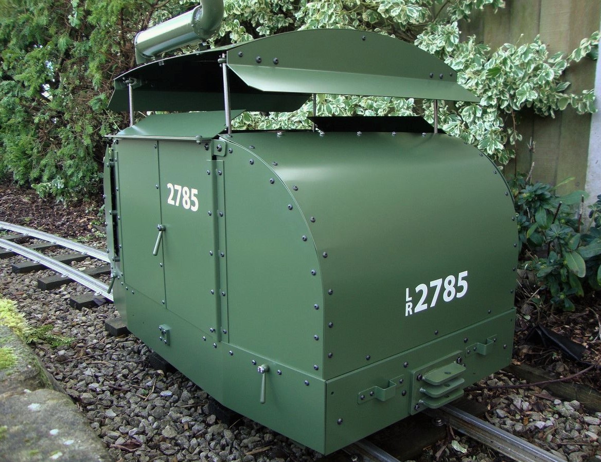 Tin Turtle miniature locomotive