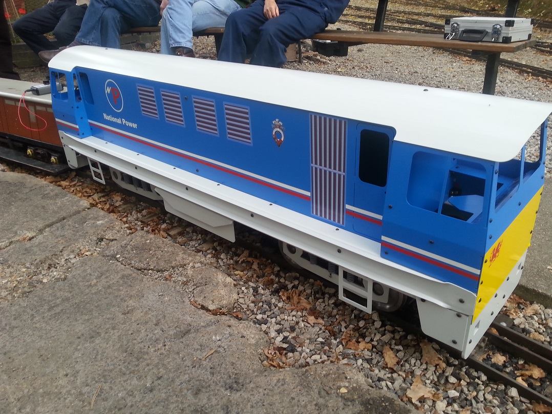 Vale of Ffestiniog miniature locomotive